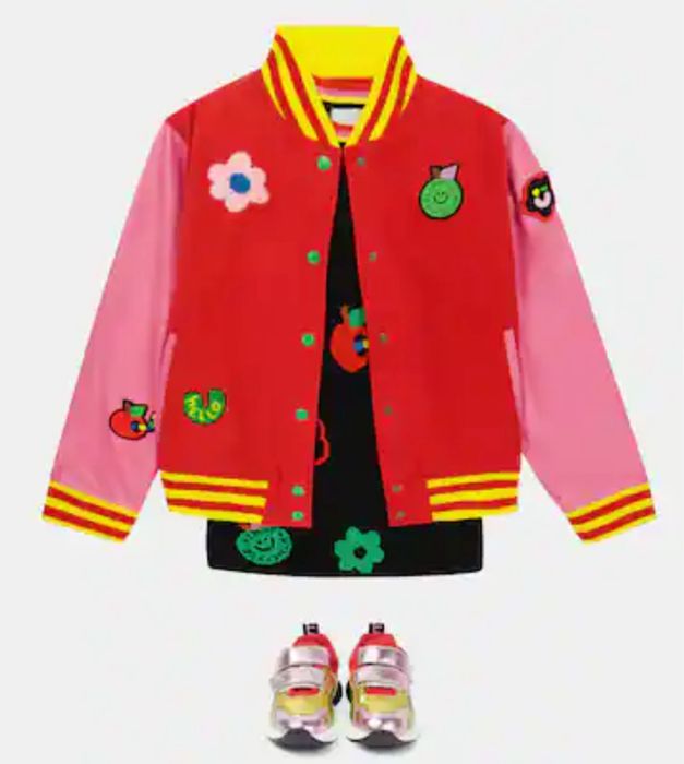 Цікава курточка бомбер на дівчинку 12-14 років