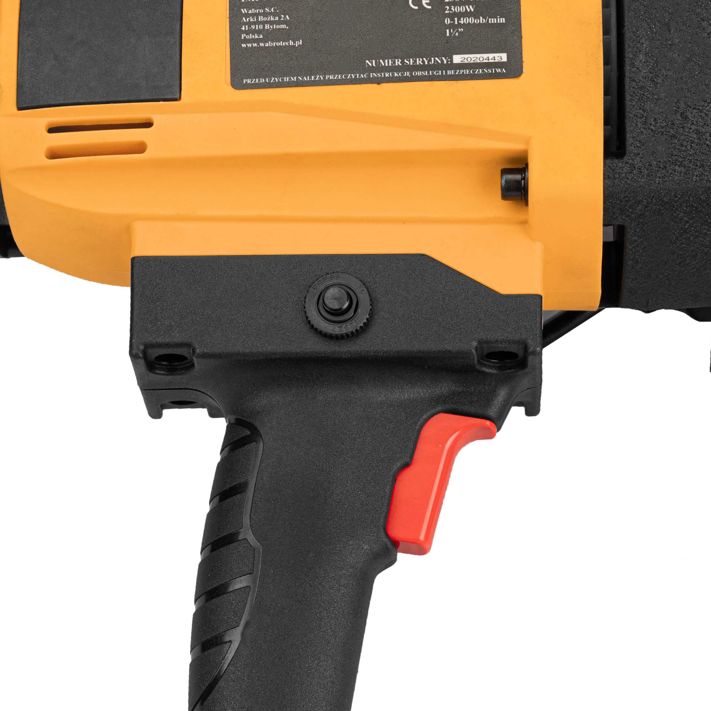 WABROTECH WT202 wiertnica ręczna2300W 22-202mm do betonu sucho i mokro