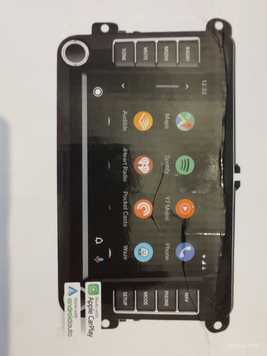 Radio samochodowe Vordon VW-910 | Android, CarPlay, Bluetooth