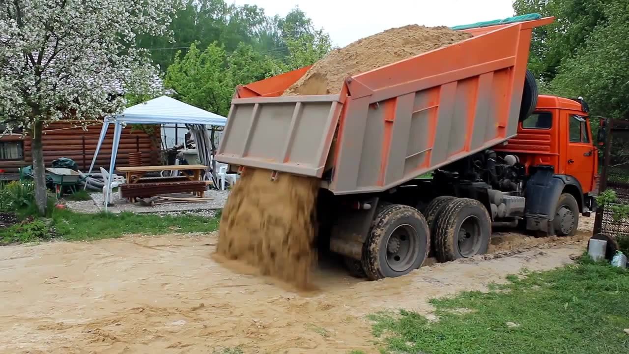 Шлак, песок, щебень, отсев, граншлак, вывоз мусора, бутовый камень