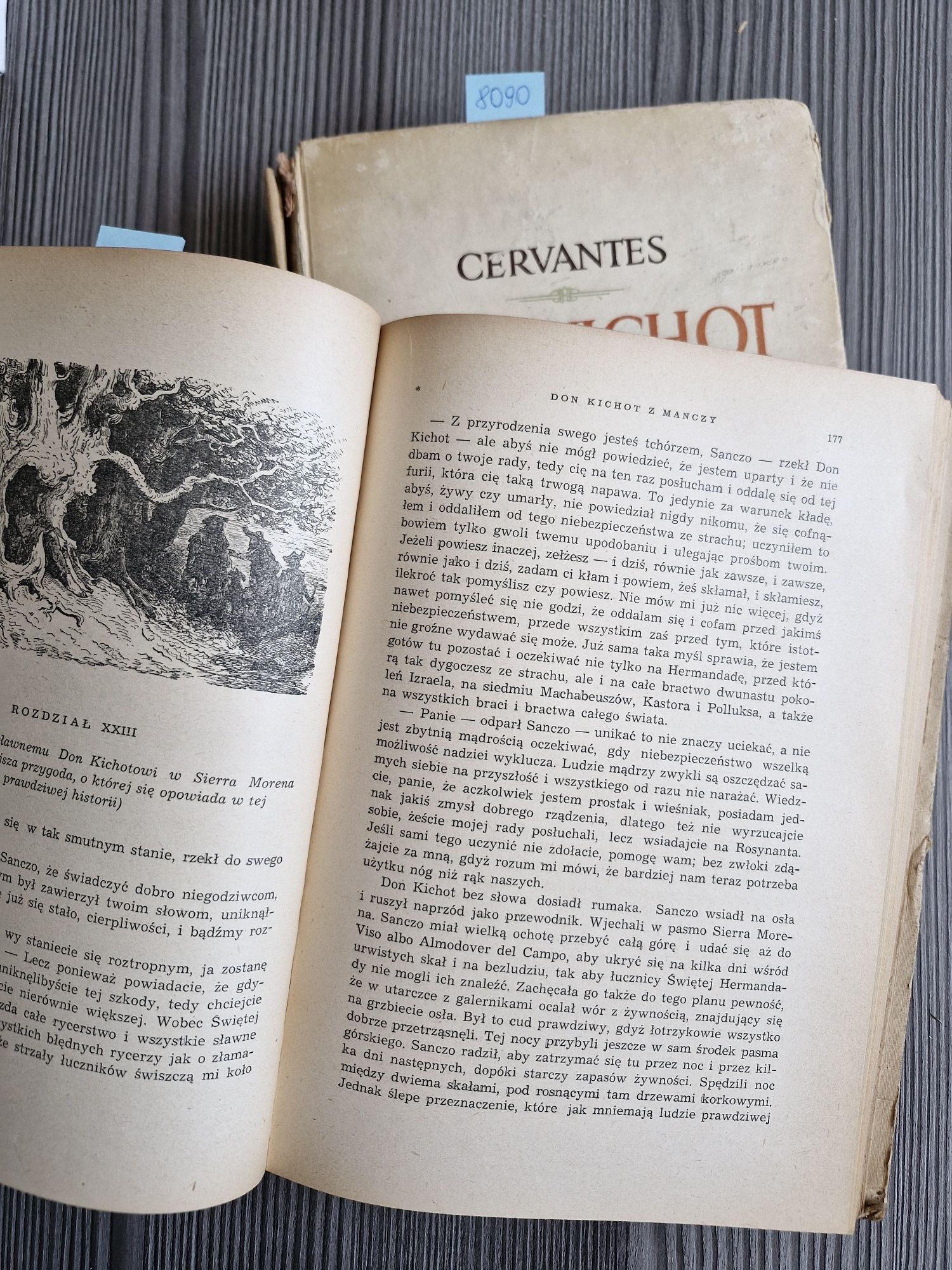 8090. "Don Kichot z Manczy" Miguel de Cervantes Saavedra