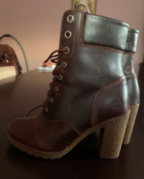 Botki skórzane Timberland rozm 37