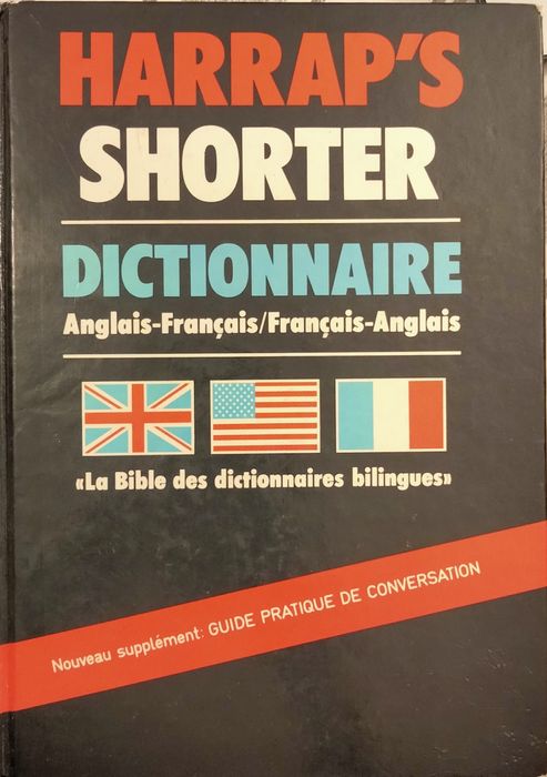 Dicionário inglês francês e francês inglês
