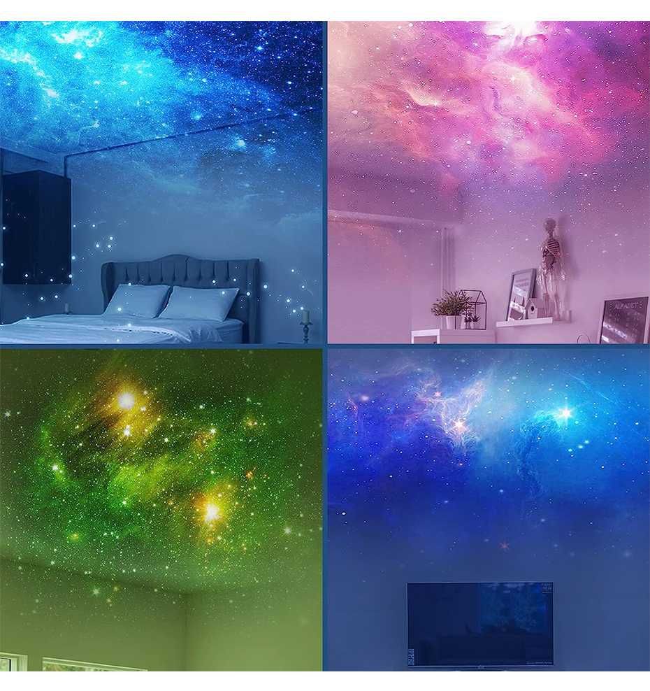 projetor   estrelas  galáxia luz da noite astronauta espaço