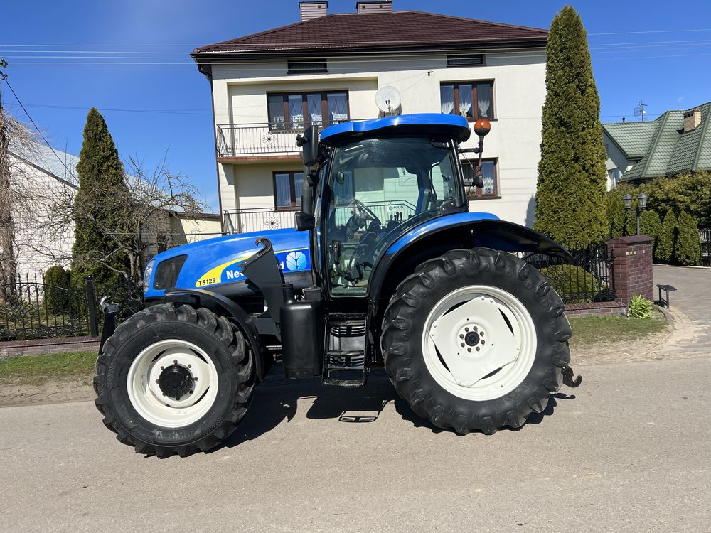 New Holland TS 125 A miekka os i kabina sprowadzony