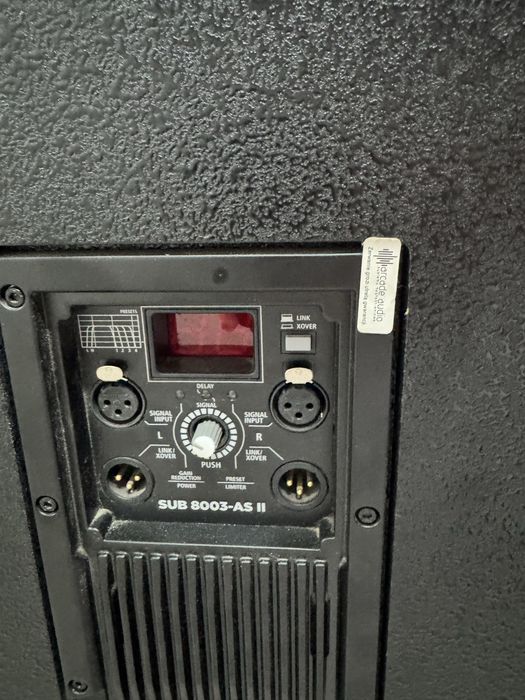 Rcf 8003-asII subwoofer