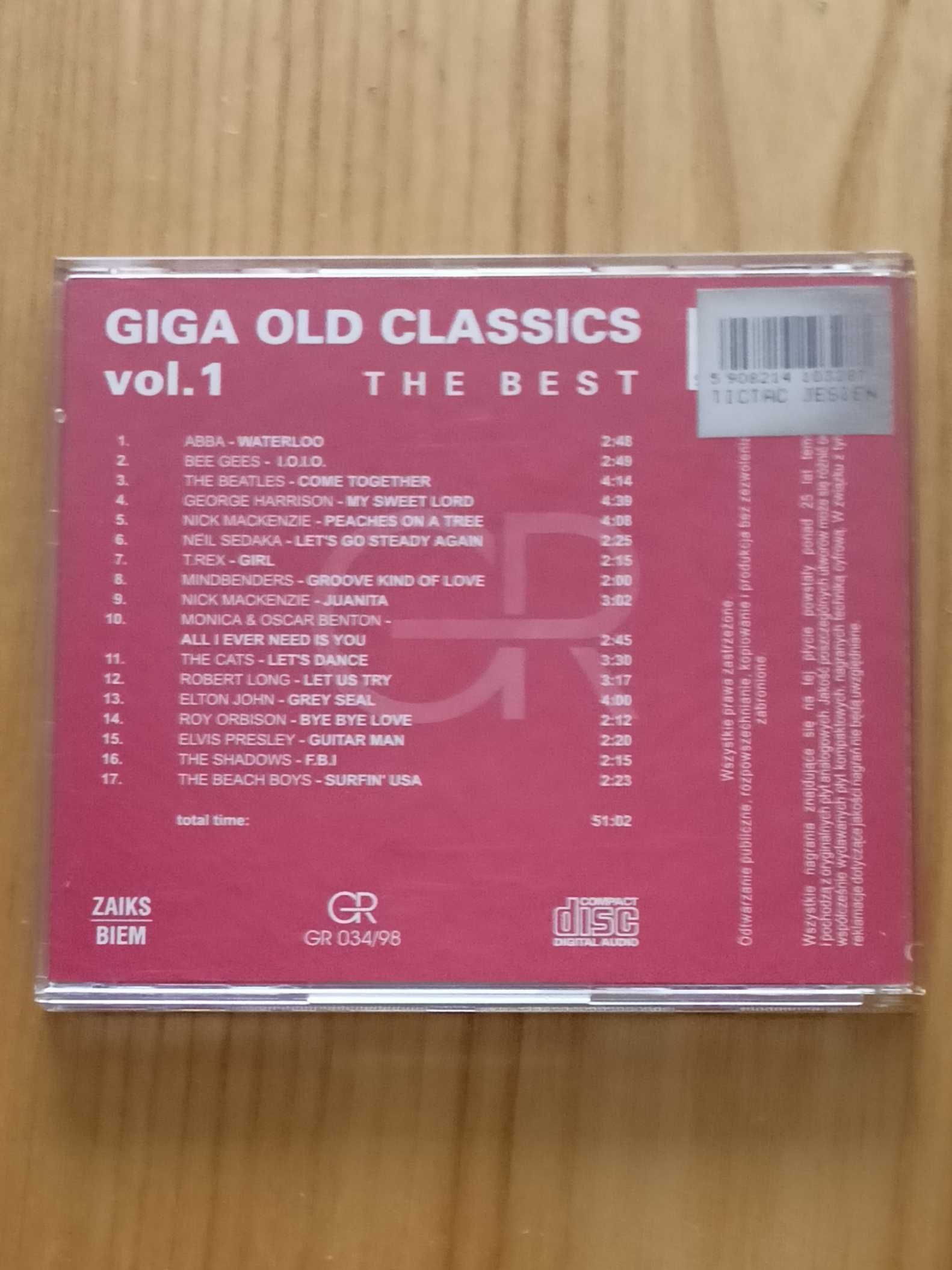 GIGA OLD CLASSIC na 2 płytach CD