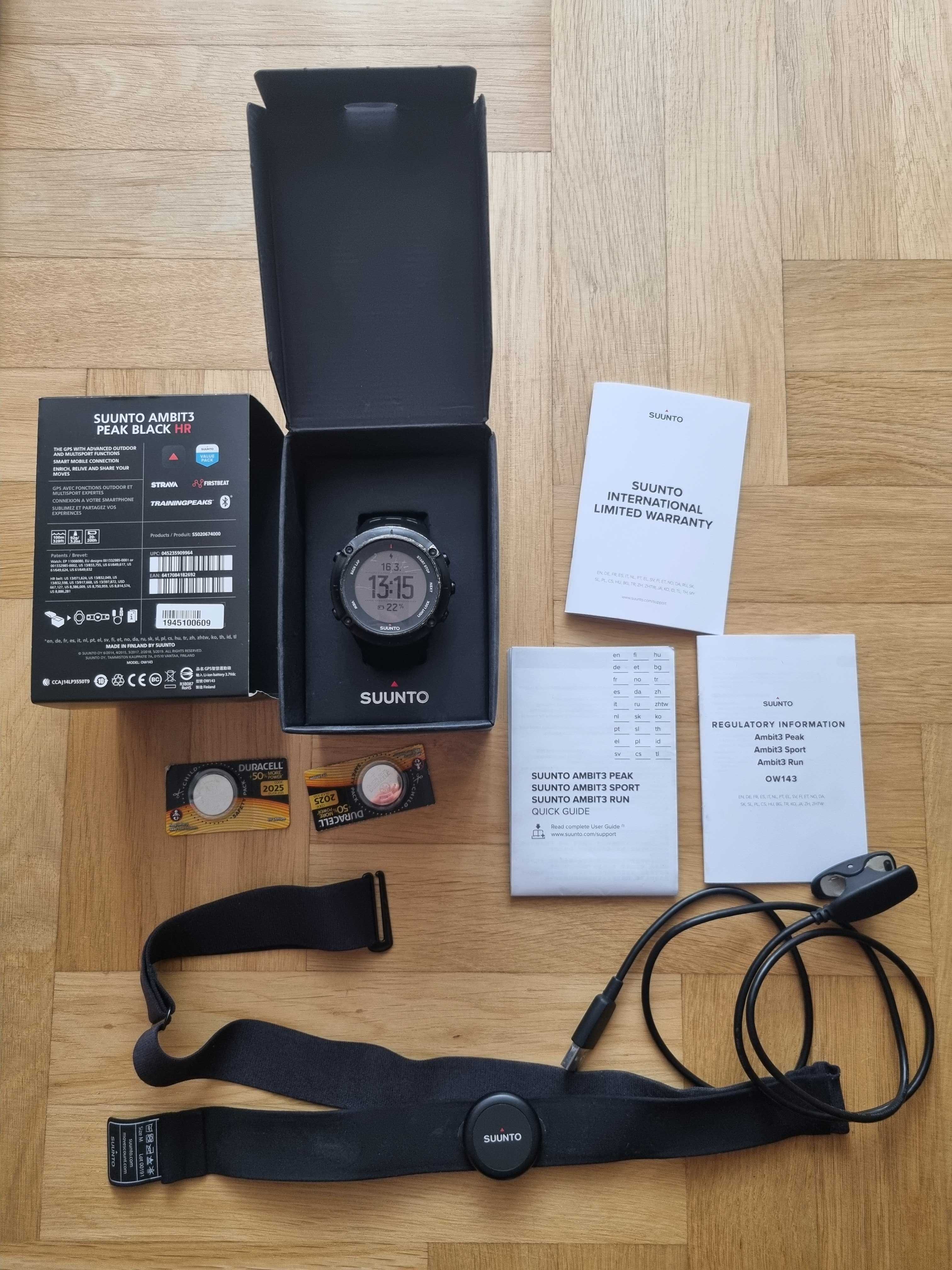 Zegarek sportowy Suunto Ambit 3 Peak