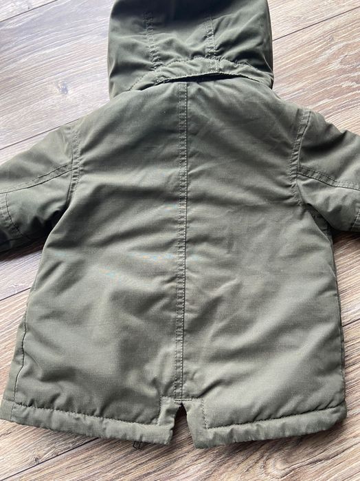 Kurtka H&M 80 + czapka 74/80