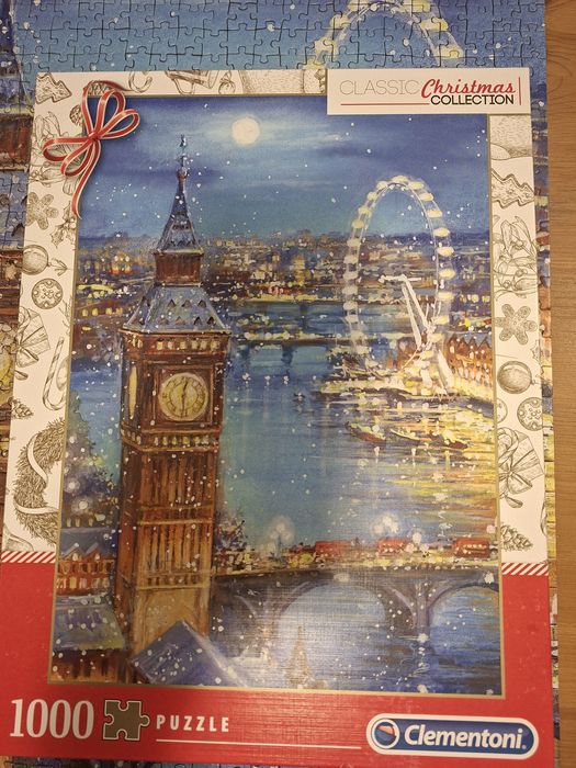 Puzzle clementoni big ben snowflake