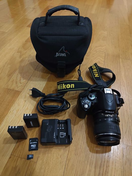 Nikon D40X + obiektyw AF-S DX 18–55mm VR, przebieg 28 615