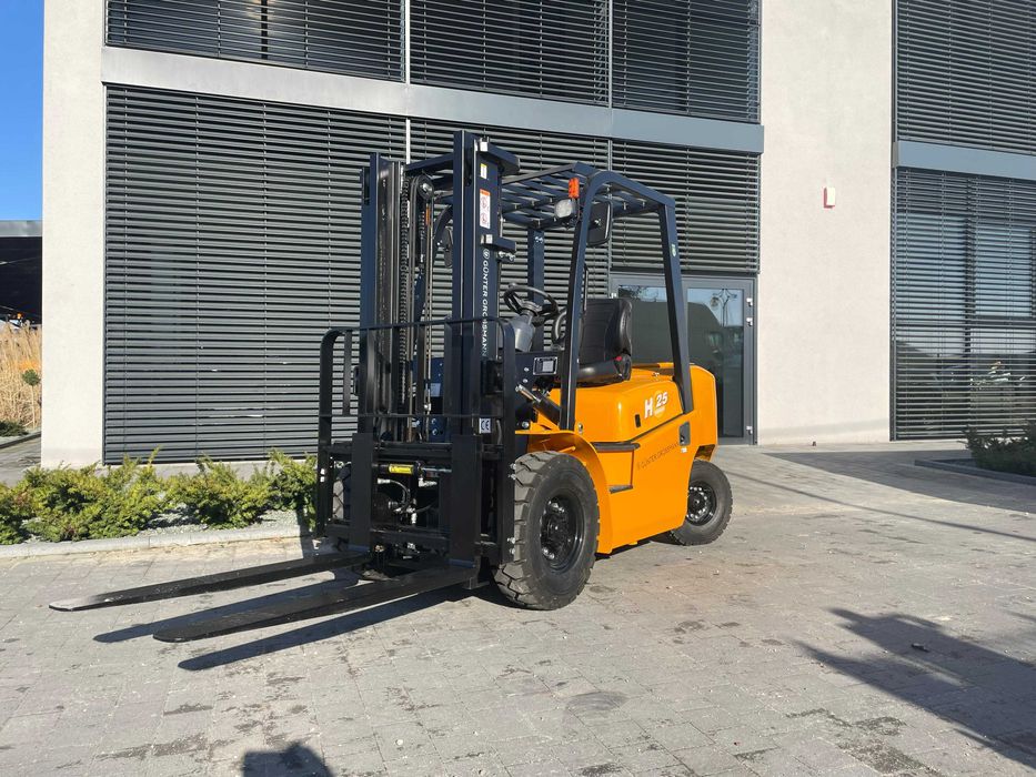 GÜNTER GROSSMANN Nowy wózek widłowy 2.5T - duplex. Gwarancja 3 lata