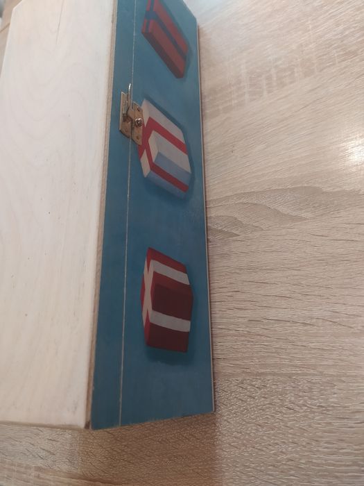 Bocian komozja family bombka czubek na choinke  mostowski