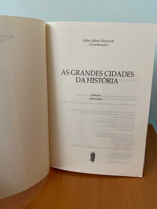As Grandes Cidades da História - John Julius Norwich