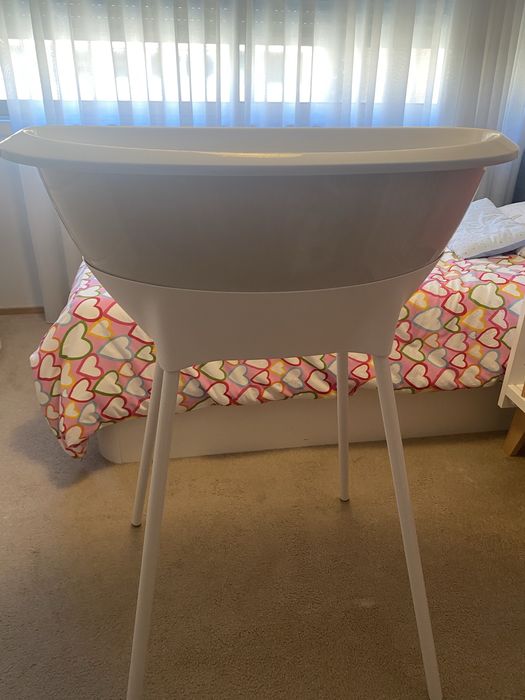 Banheira bebe Luma com suporte