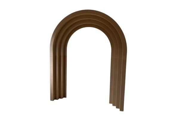 Loventi Portal dekoracyjny 3D 220x180 cm składany Tło Ślub Przyjęcie