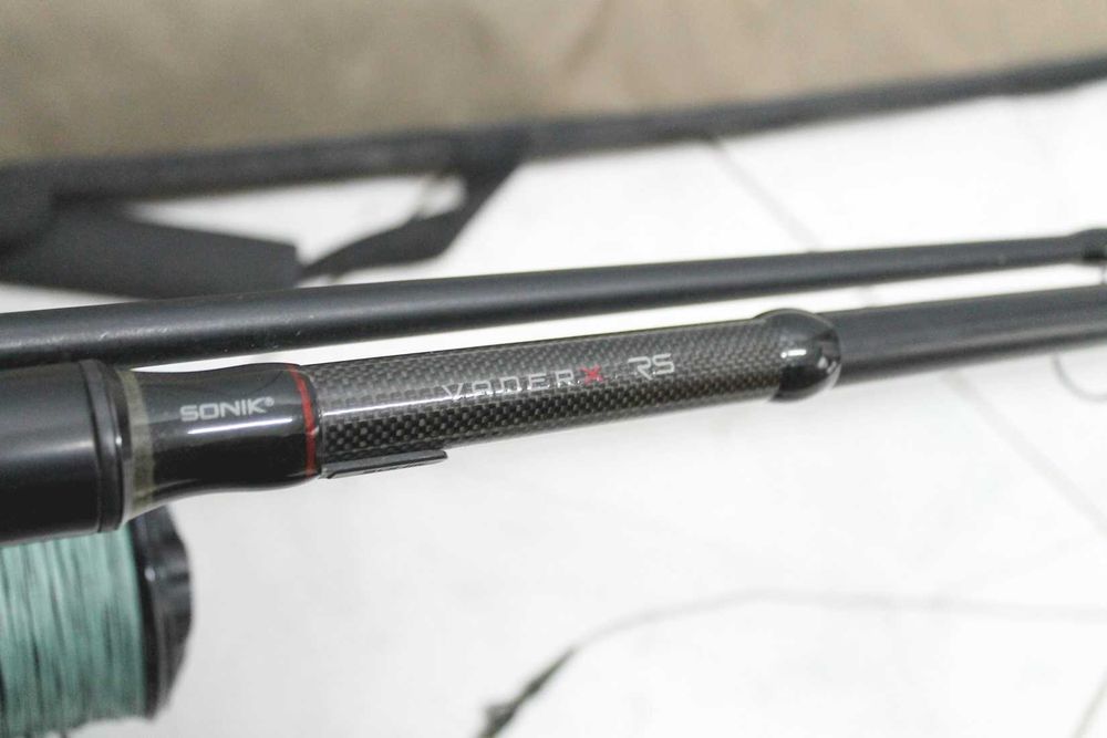 Wędka Sonik VADER X RS 12FT kołowrotek SONIK HEROX 8000 Lublin