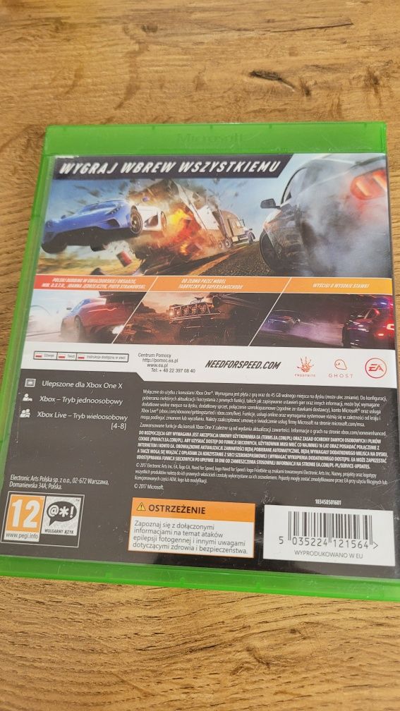 Need for speed x box one