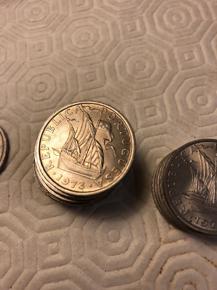 Moeda 10 escudos república portuguesa