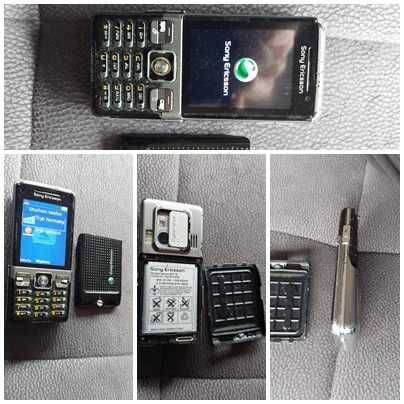 stare telefony Sony Ericsson T630, K550, C702 i bonus