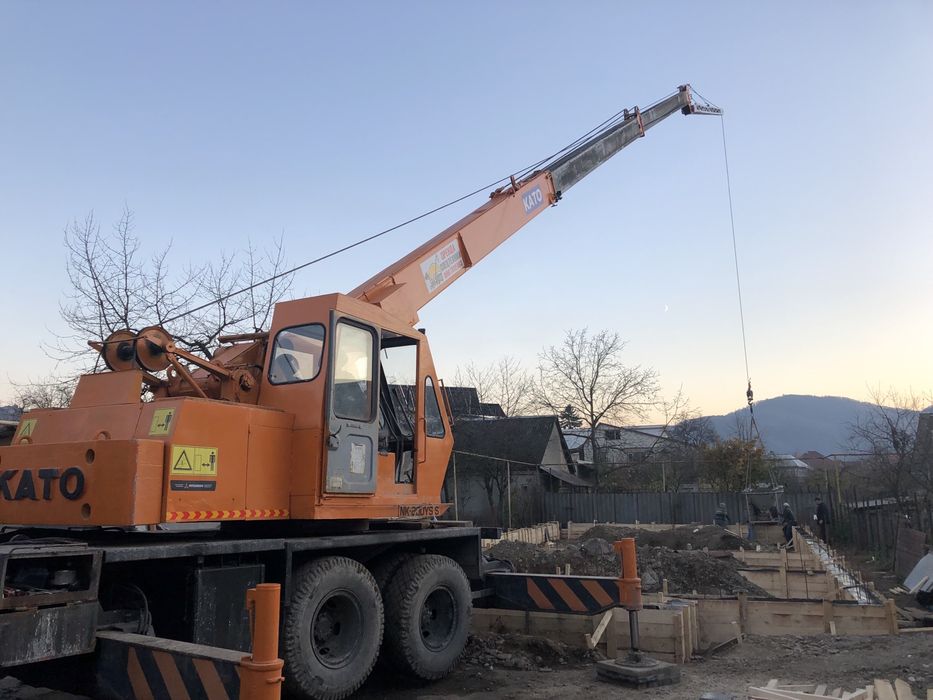 Послуги автокрана, оренда крана Закарпаття