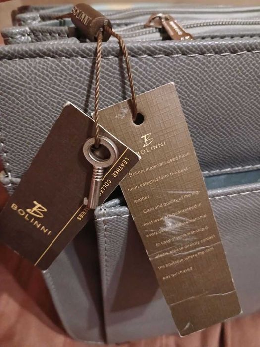 Кожаный портфель Bolinni