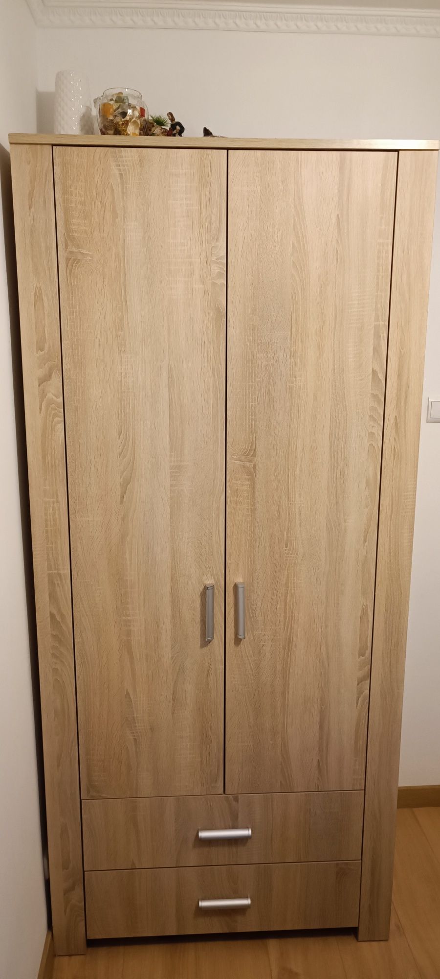 Szafa  ubraniowa z dwoma szufladami szerokość 90 cm wysokość 201 cm