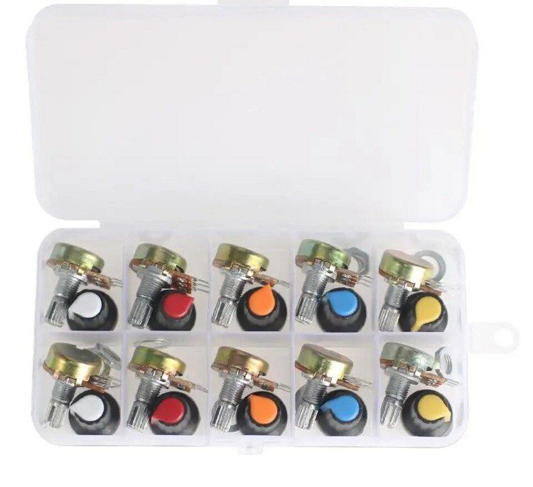 потенциометр набор 10шт