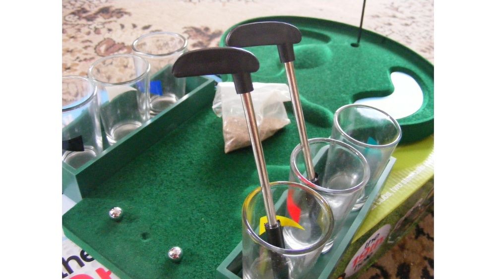 GRA Mini Golf Dwie osoby rozrywkowa gra