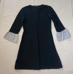 Vestido azul marinho S Bershka