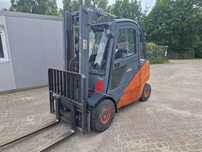 Linde H25D  Linde H25D, diesel, pełna kabina