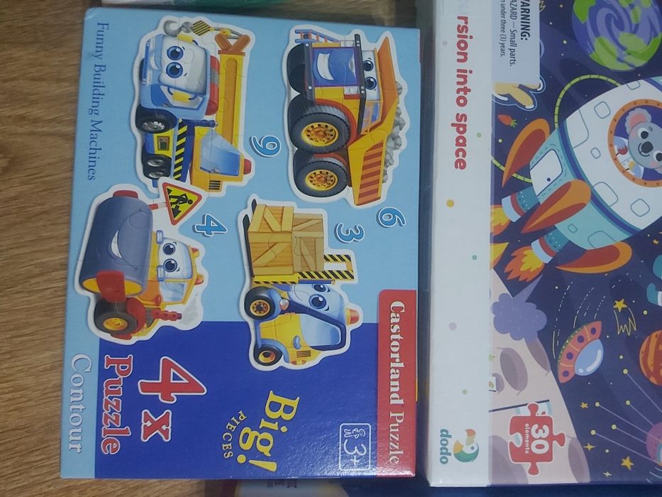 Пазли для малят від 3+ років