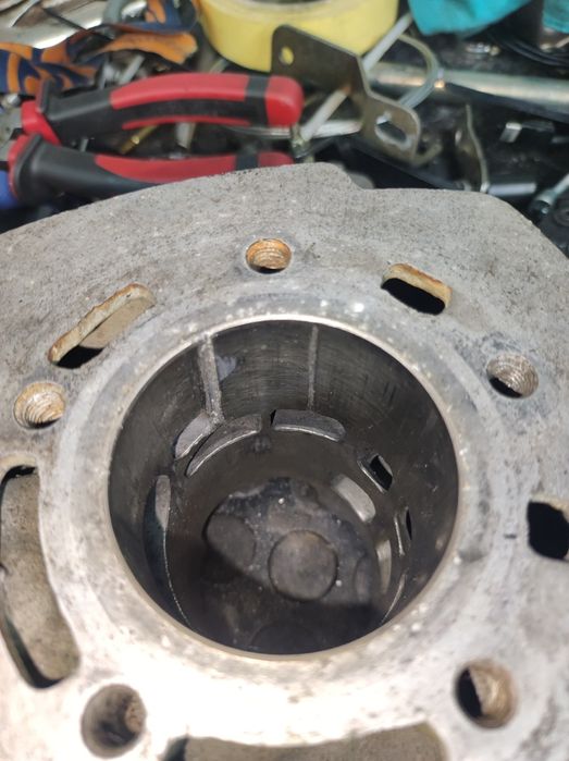 Motor Cagiva 125 incompleto