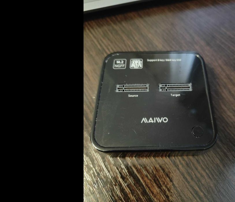 Док-станція Maiwo для M.2 SSD SATA клонування SSD
