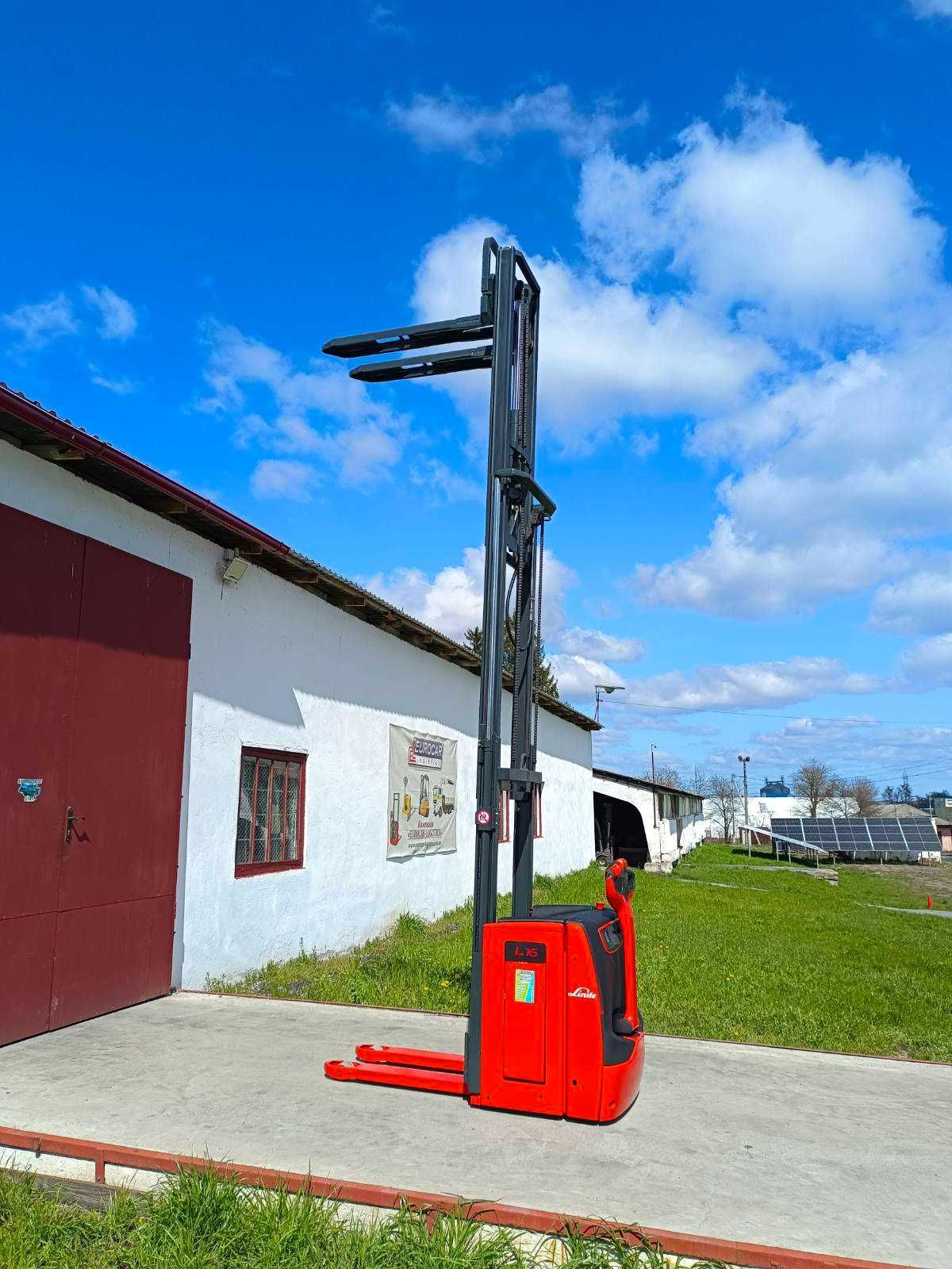 Штабелер електричний навантажувач 1176 Linde L16  1,6т 470 см 2019