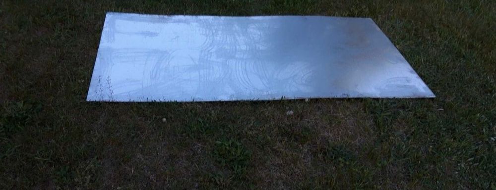 Blacha ocynk 1m na 2m