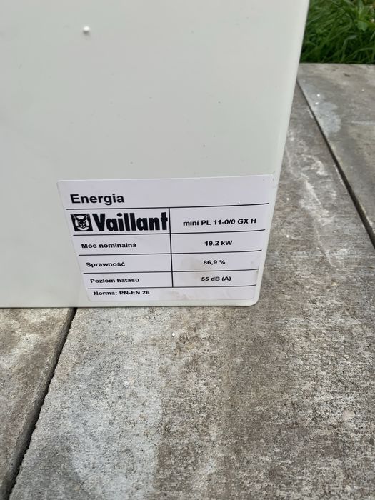 Vaillant .NOWY.piecyk gazowy mini PL 11-0/0GXH