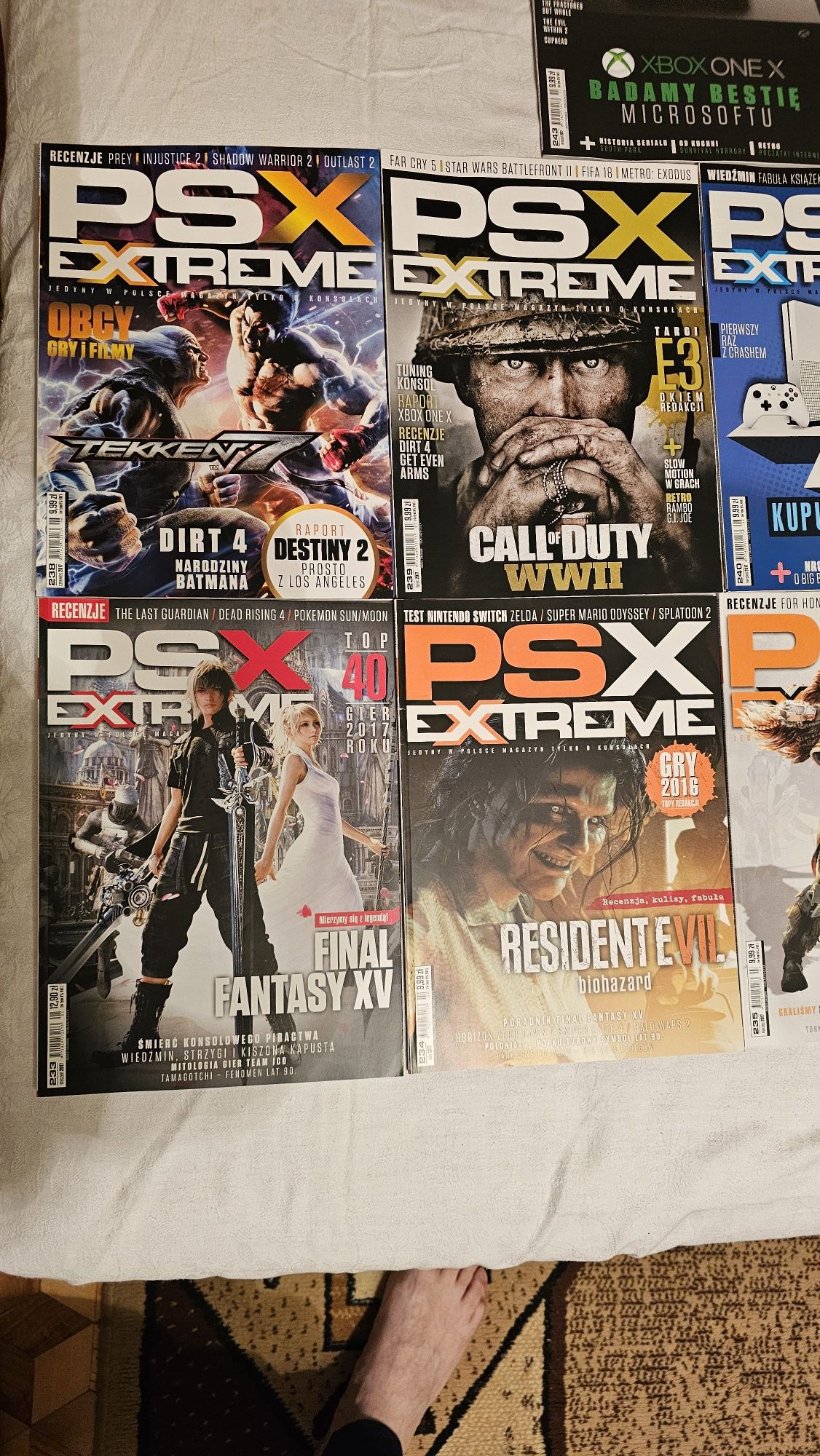 Pełen rocznki gazety Psx Extreme nr. 233 do 244 / 2017 rok . Polecam.