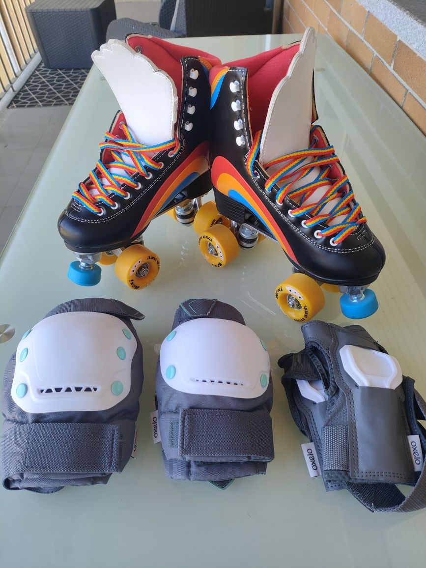 Patins Moxi 4 em linha