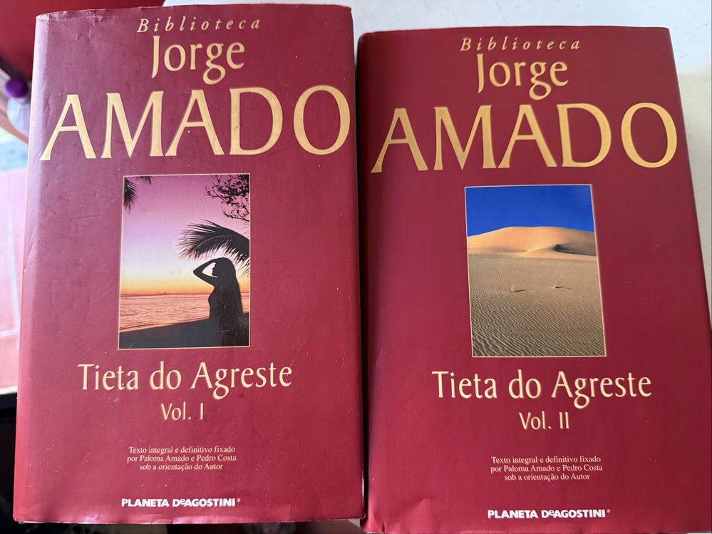 Livro tieta do agreste 2 volumes