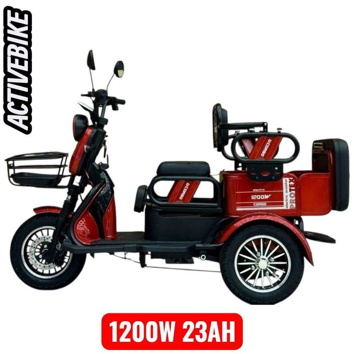 Електричний трицикл Corso Protex