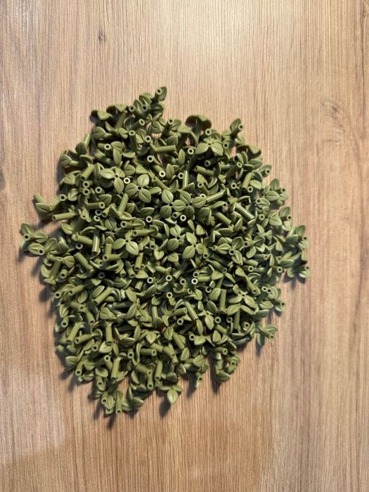 Lego 37695 Plant Stem with Bar, Olive green 245 sztuk NOWE