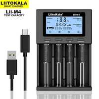 Интеллектуальное зарядное устройство LiitoKala Lii-M4 на 4 аккумулятор