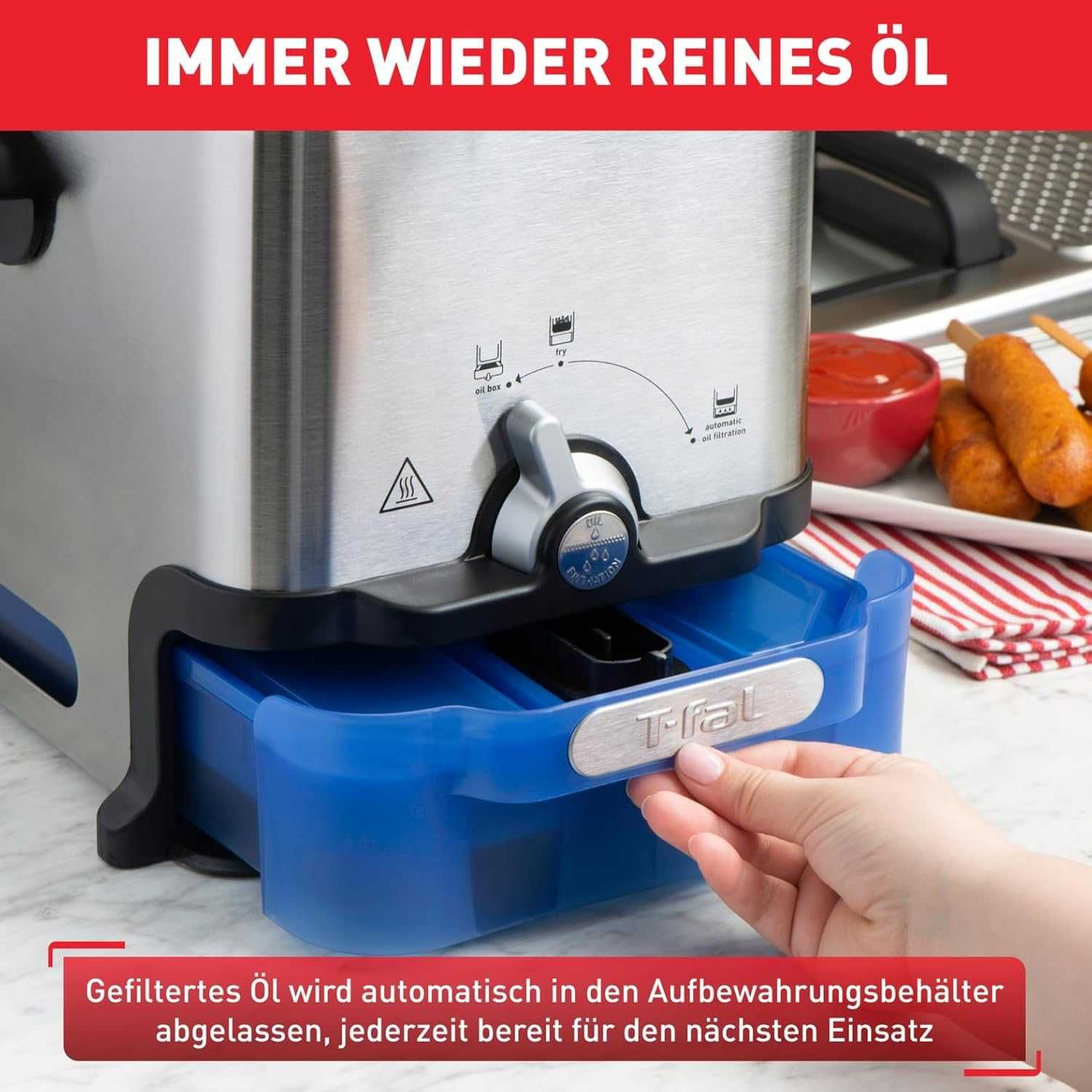 Frytkownica tradycyjna Tefal 2300 W 3,5 l