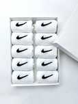Skarpety Nike długie białe rozmiar 36-40 Zestaw 10 par