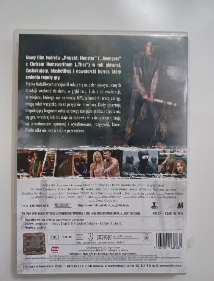 Film DVD "Dom w głębi lasu"