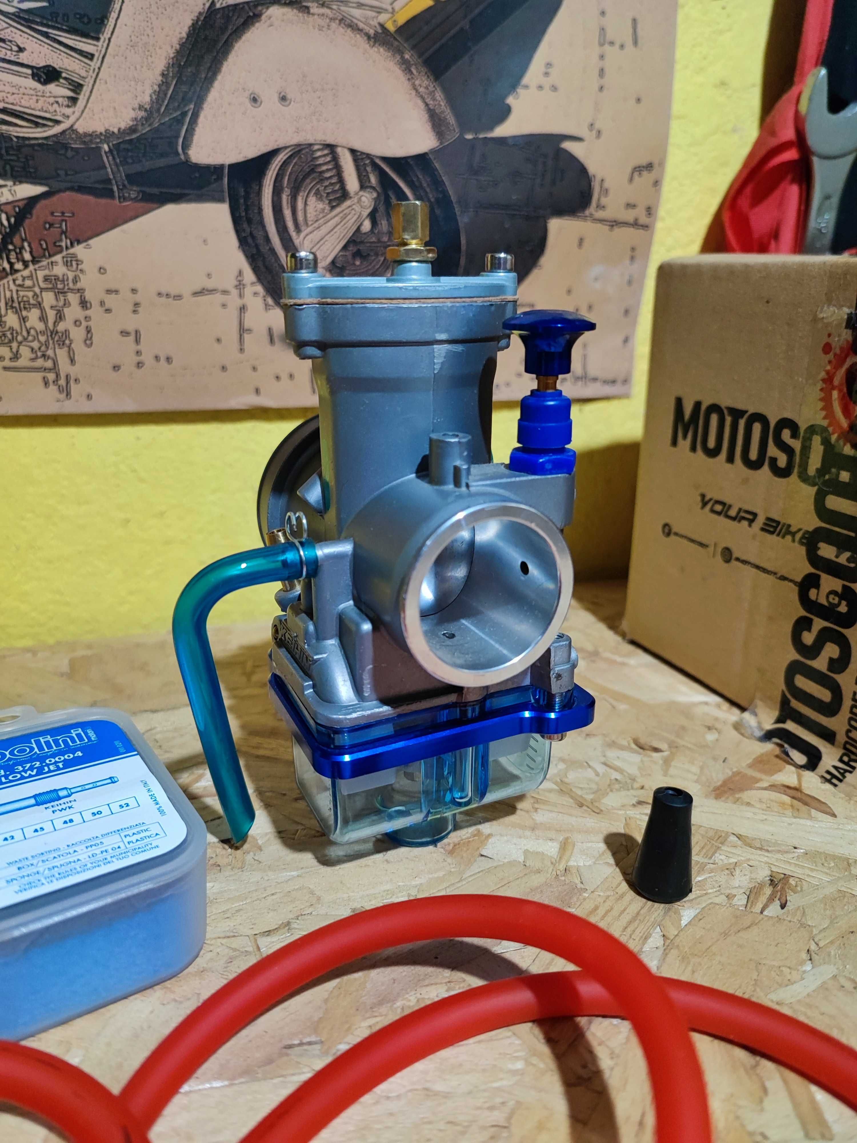 Carburador KEIHIN PWK 32mm + Kit de Giglers Polini (Baixas)