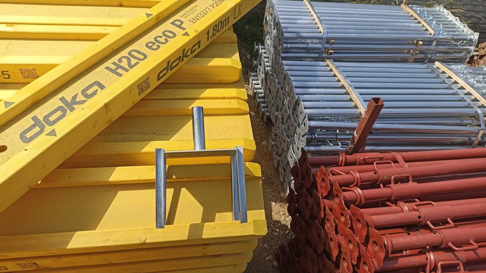 Stemple budowlane Podpora stropowa NOWA Ocynk Szalunek stropowy Doki