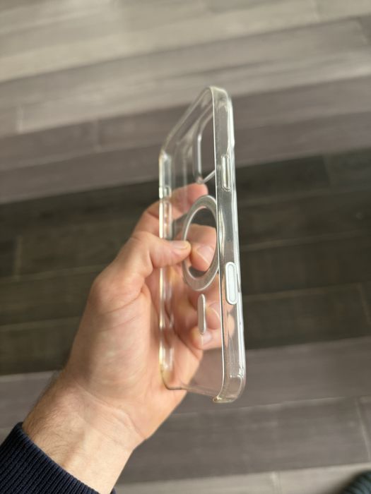 Чохол для iPhone 16 Pro Max Clear Case MagSafe