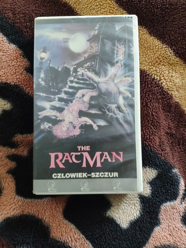 Człowiek szczur VHS plus 7 kaset
